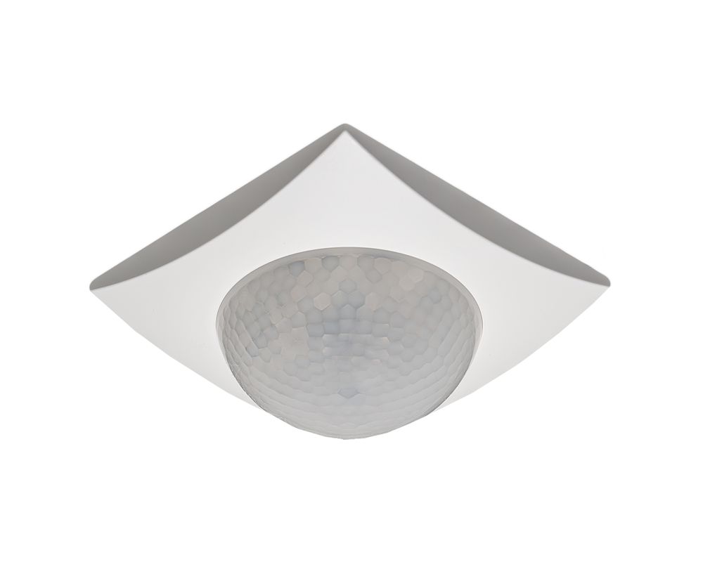 KNX Presence Detector 360° with 4 sensors, constant light control, White matt finish KNX Presence Detector 360° with 4 sensors, constant light control, White matt finish